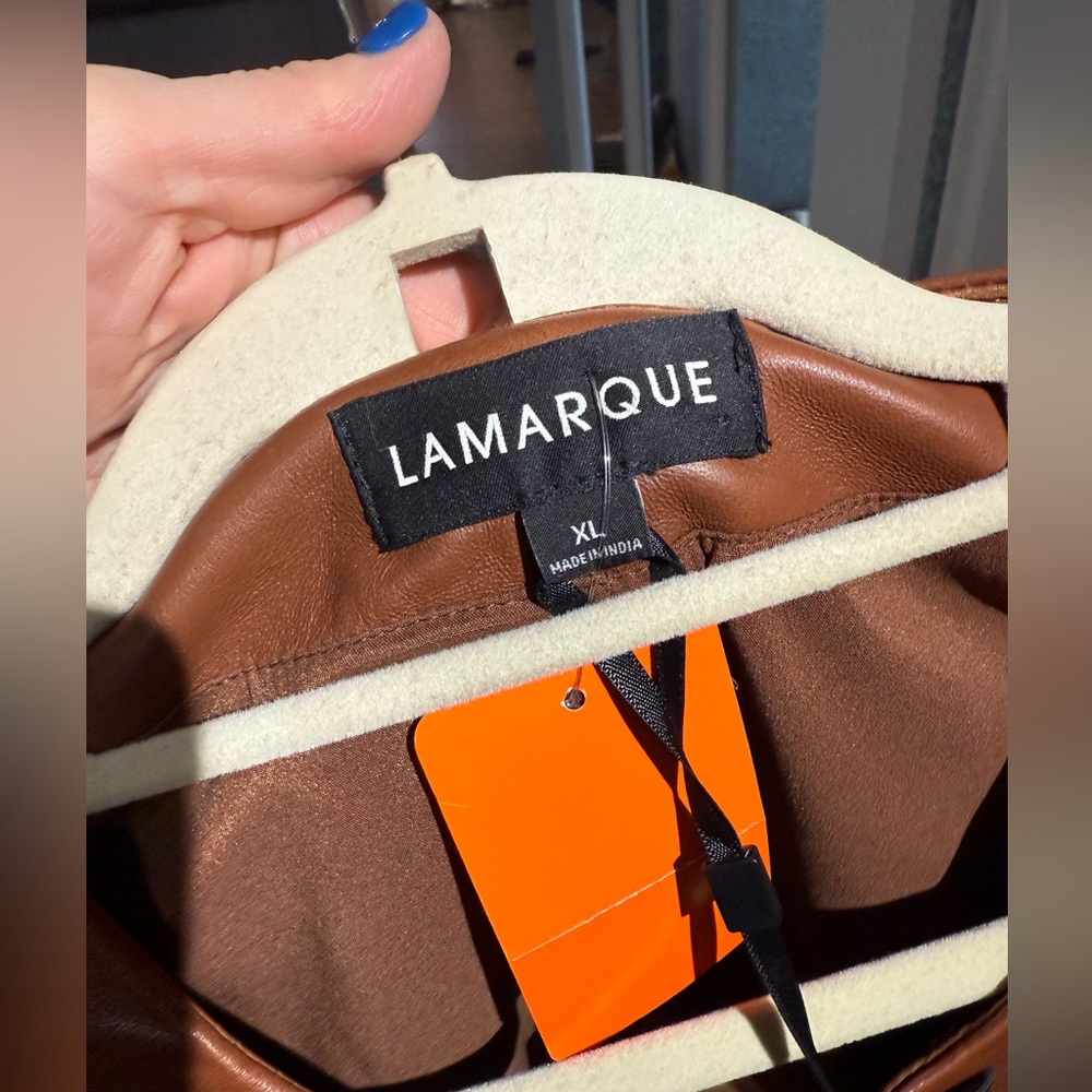NWT Lamarque Linette Leather Jacket - Picture 3 of 5